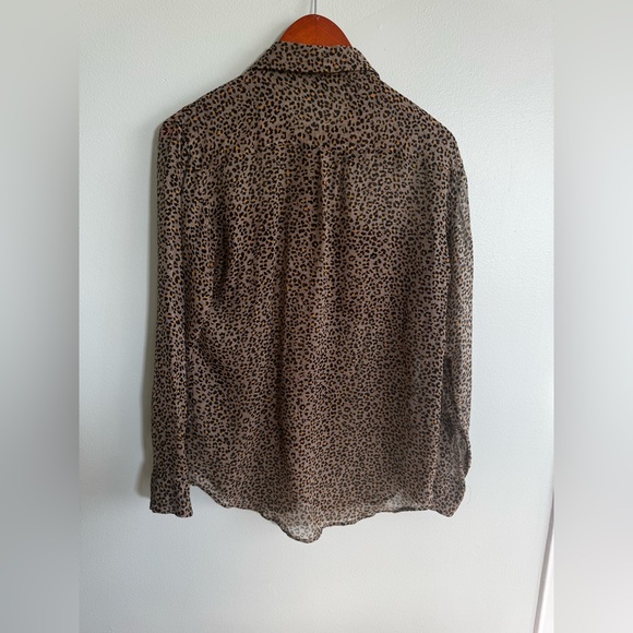 Equipment Leopard Print Blouse - Picture 7 of 8